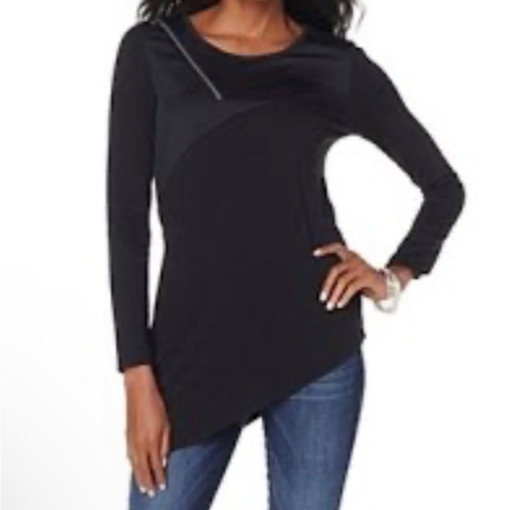 Y2K DKNY asymmetrical Top medium